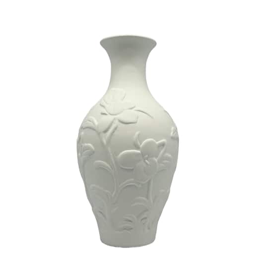 8" Tropical Flower DIY Ceramic Vase by Make Market®